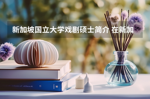 新加坡国立大学戏剧硕士简介 在新加坡读设计类专业硕士推荐