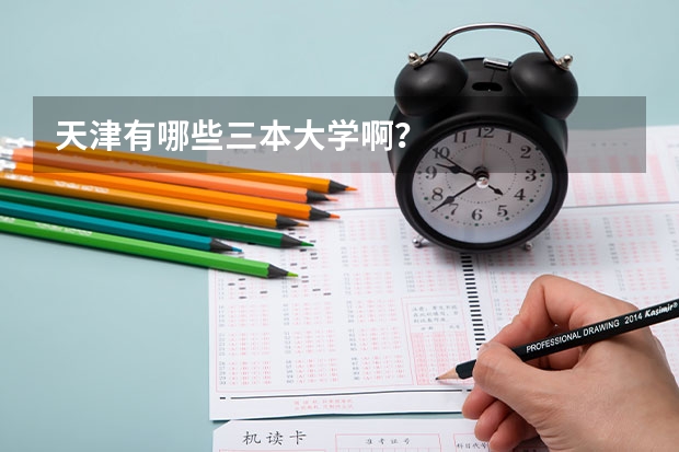 天津有哪些三本大学啊？