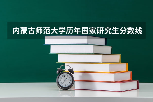 内蒙古师范大学历年国家研究生分数线（研究生考试历年国家分数线）