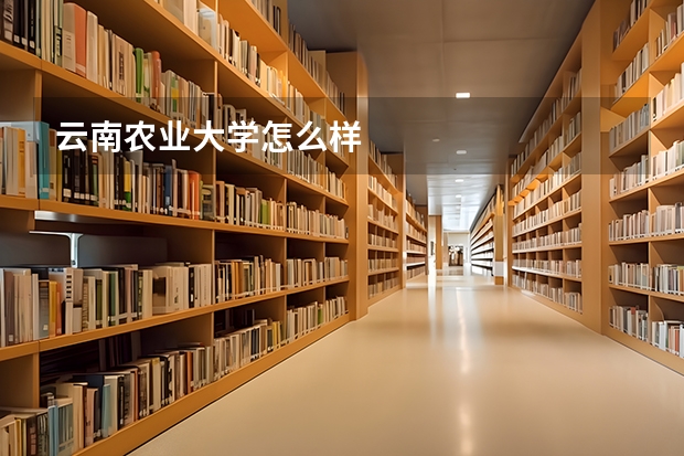 云南农业大学怎么样