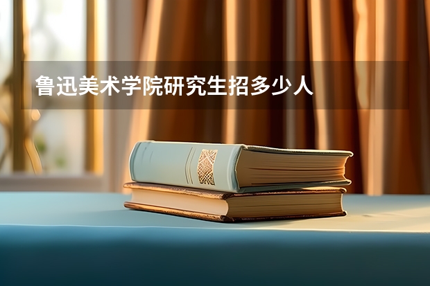 鲁迅美术学院研究生招多少人