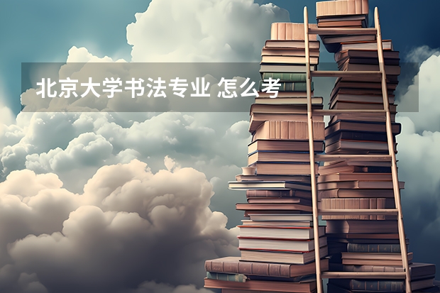 北京大学书法专业 怎么考