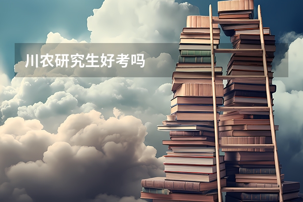川农研究生好考吗