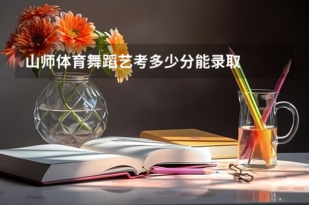 山师体育舞蹈艺考多少分能录取