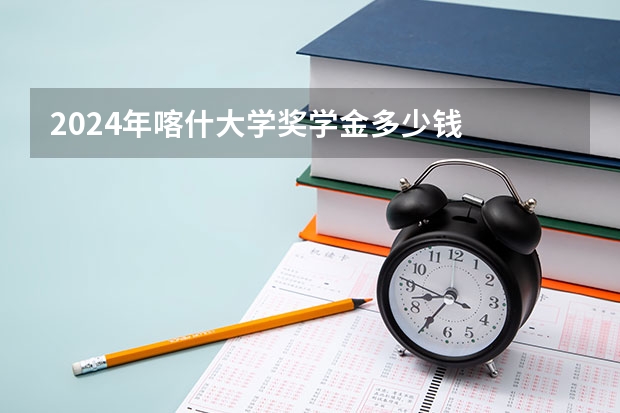 2024年喀什大学奖学金多少钱