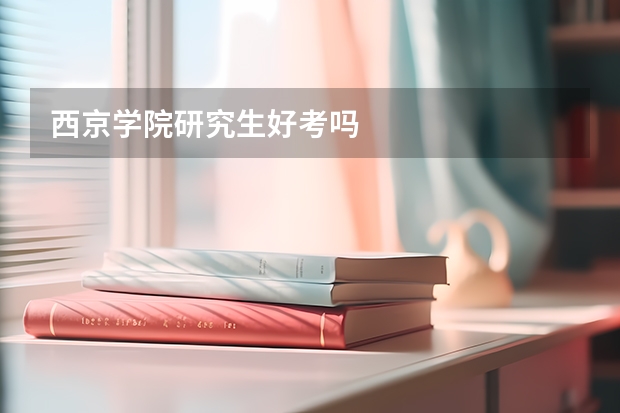 西京学院研究生好考吗