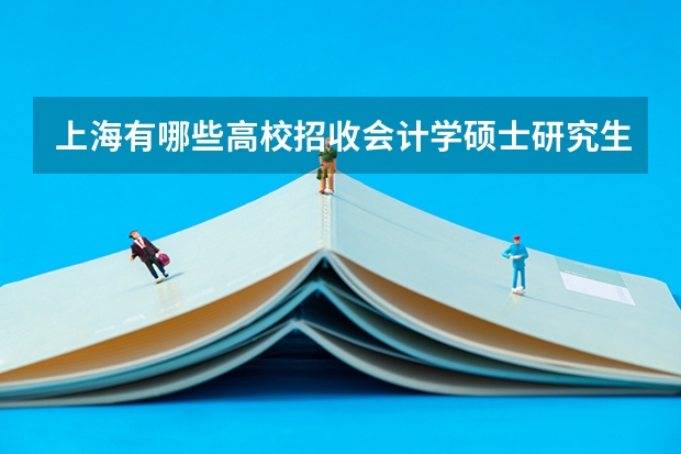 上海有哪些高校招收会计学硕士研究生